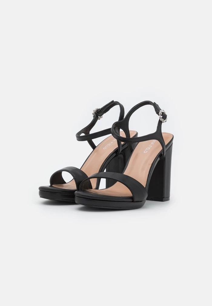 Sandale ANNA FIELD Anna Field High Heeled Sandals Noir Femme | EOT-0324186